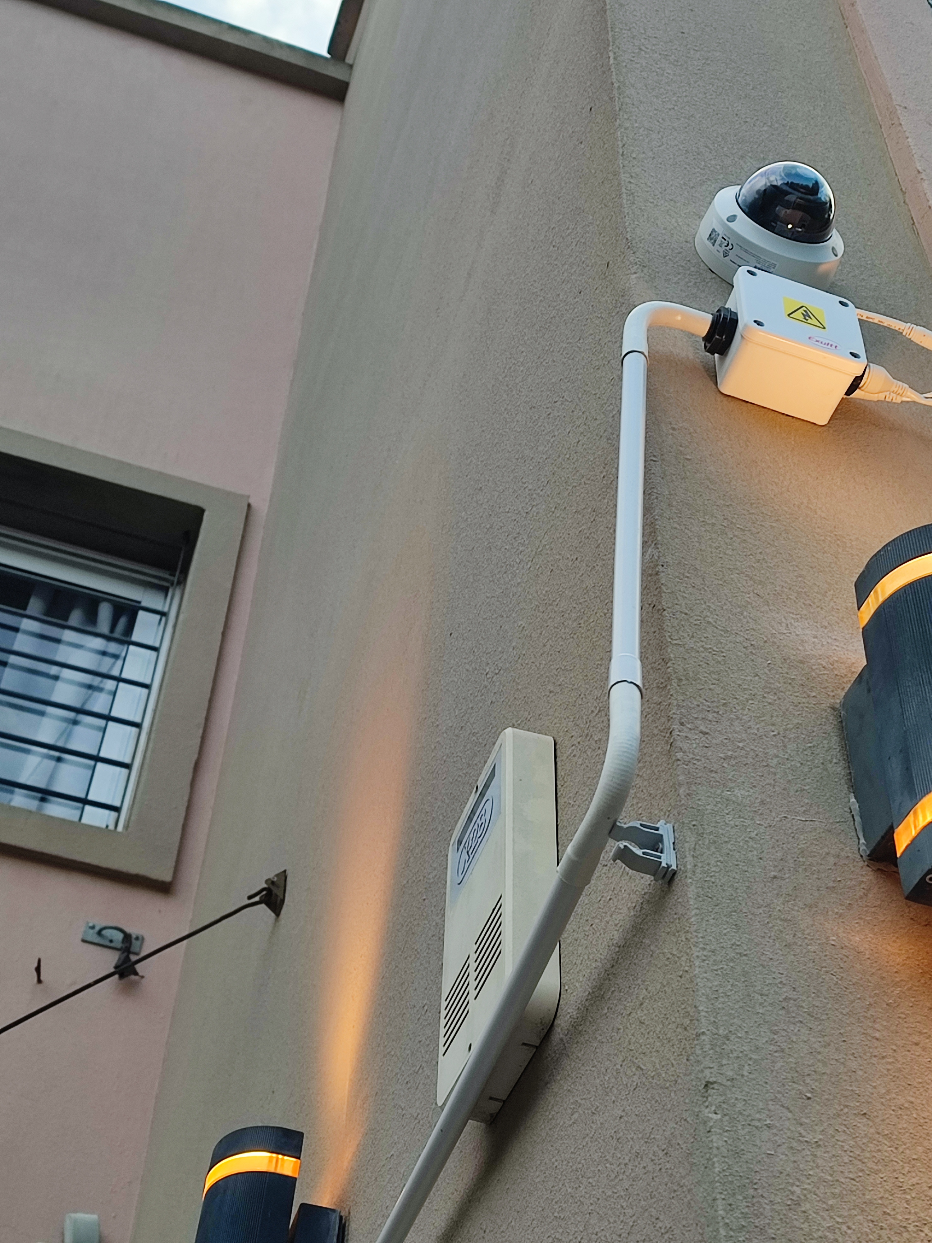 Instalación de cámara de seguridad